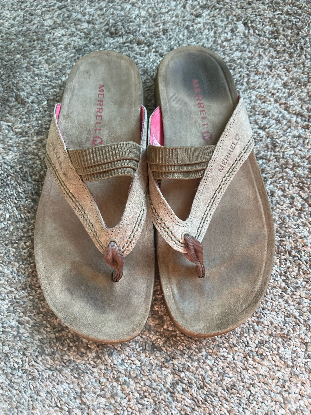 Merrell Kangaroo Flip Flop Thong Sandals size 8